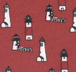 Nantucket Lighthouses by William Starbuck (Red)
