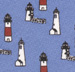 Nantucket Lighthouses by William Starbuck (Royal Blue)